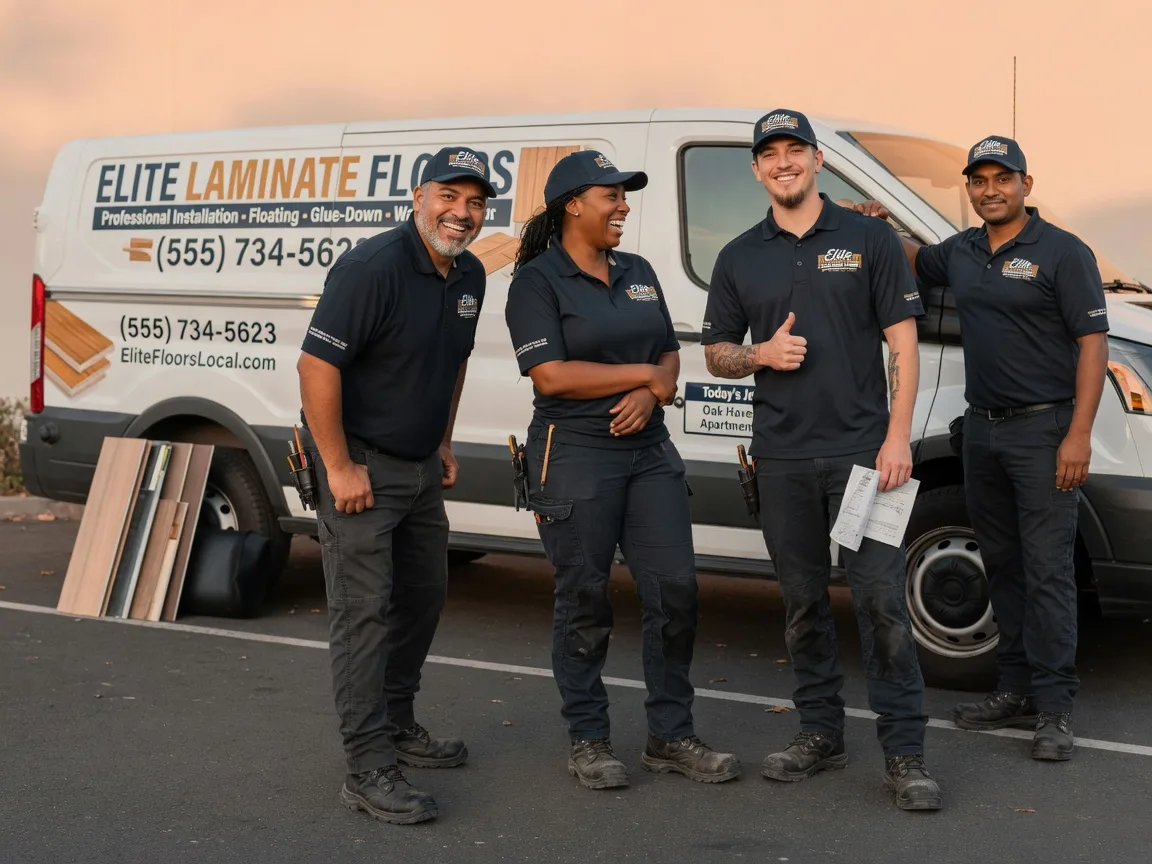 Laminate flooring installation company in Rock Glen, PA